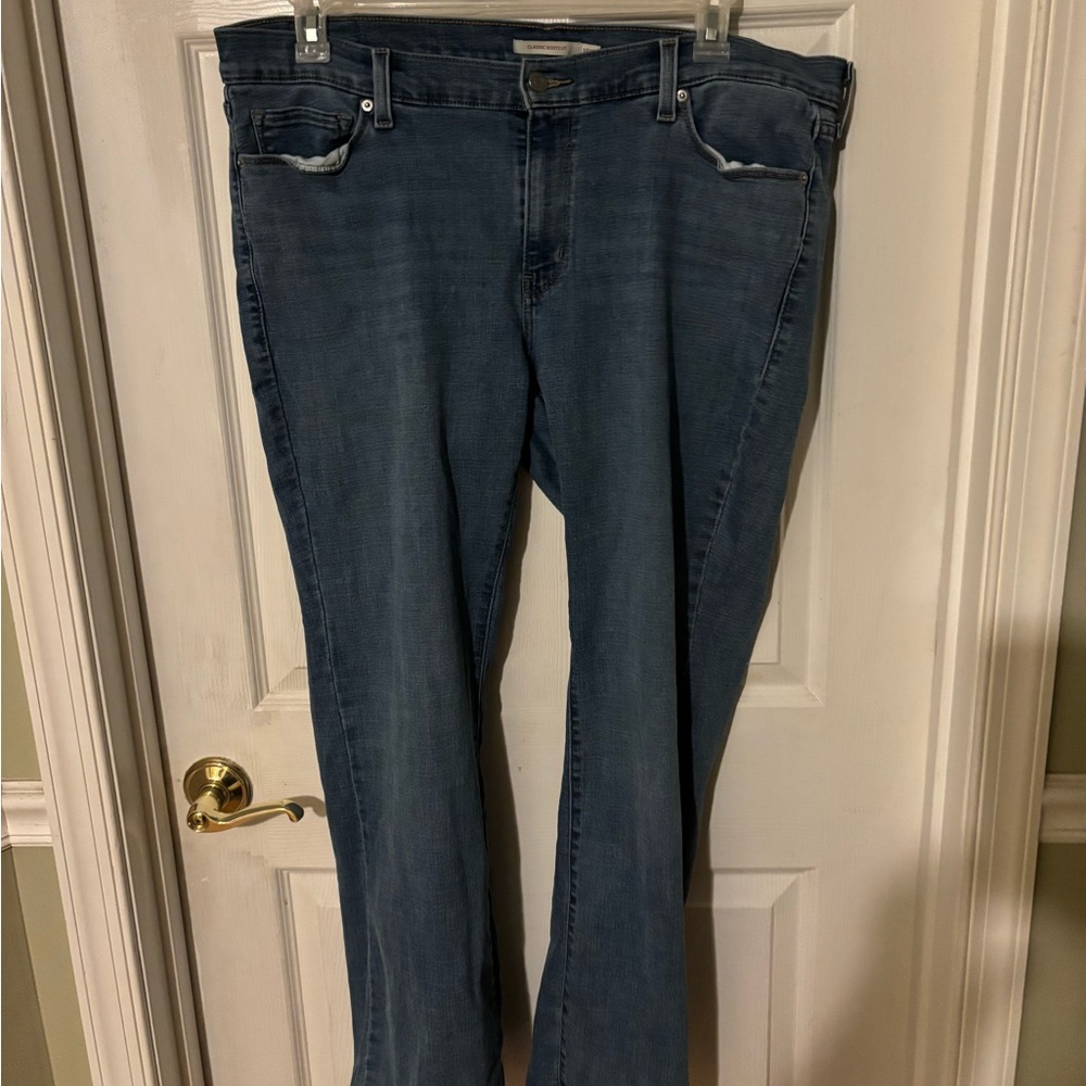Classic Blue Boot Cut Women's Jeans